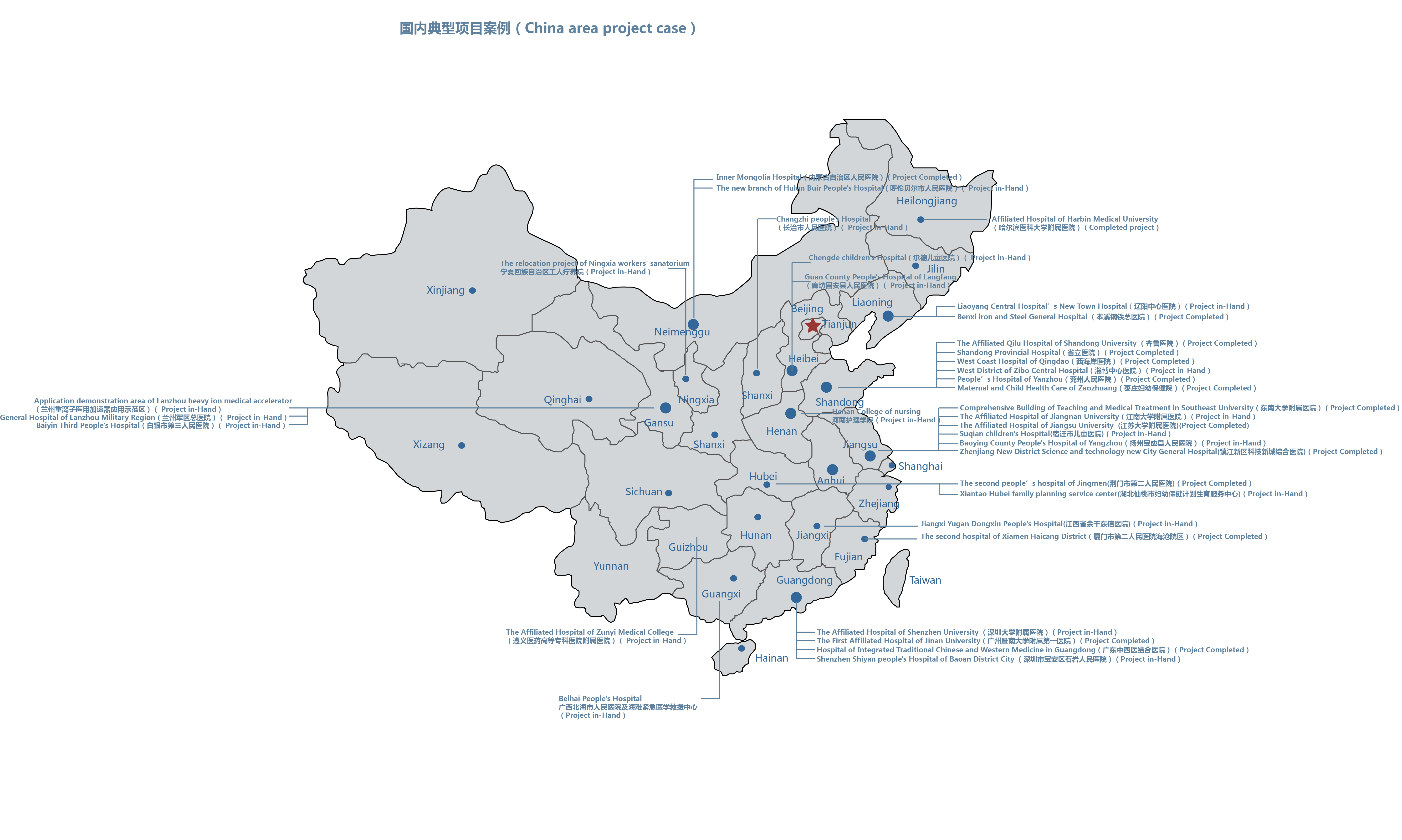 亮點(diǎn)：山東省院三分院醫(yī)院建筑作品如星星之火，燎原神州大地